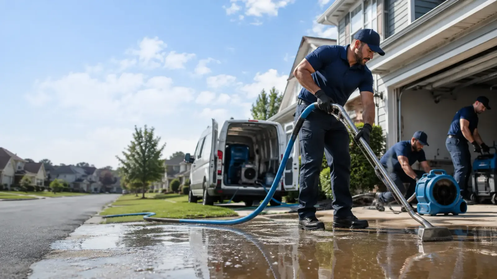 Flood Damage Restoration in New Summerfield, TX